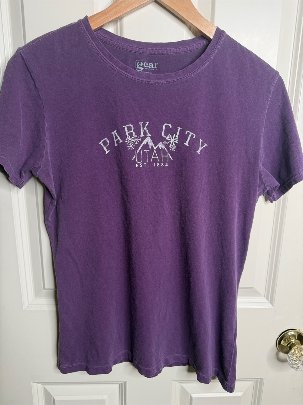 Gear For Sports Purple Park City Utah Short Sleeve Tee
